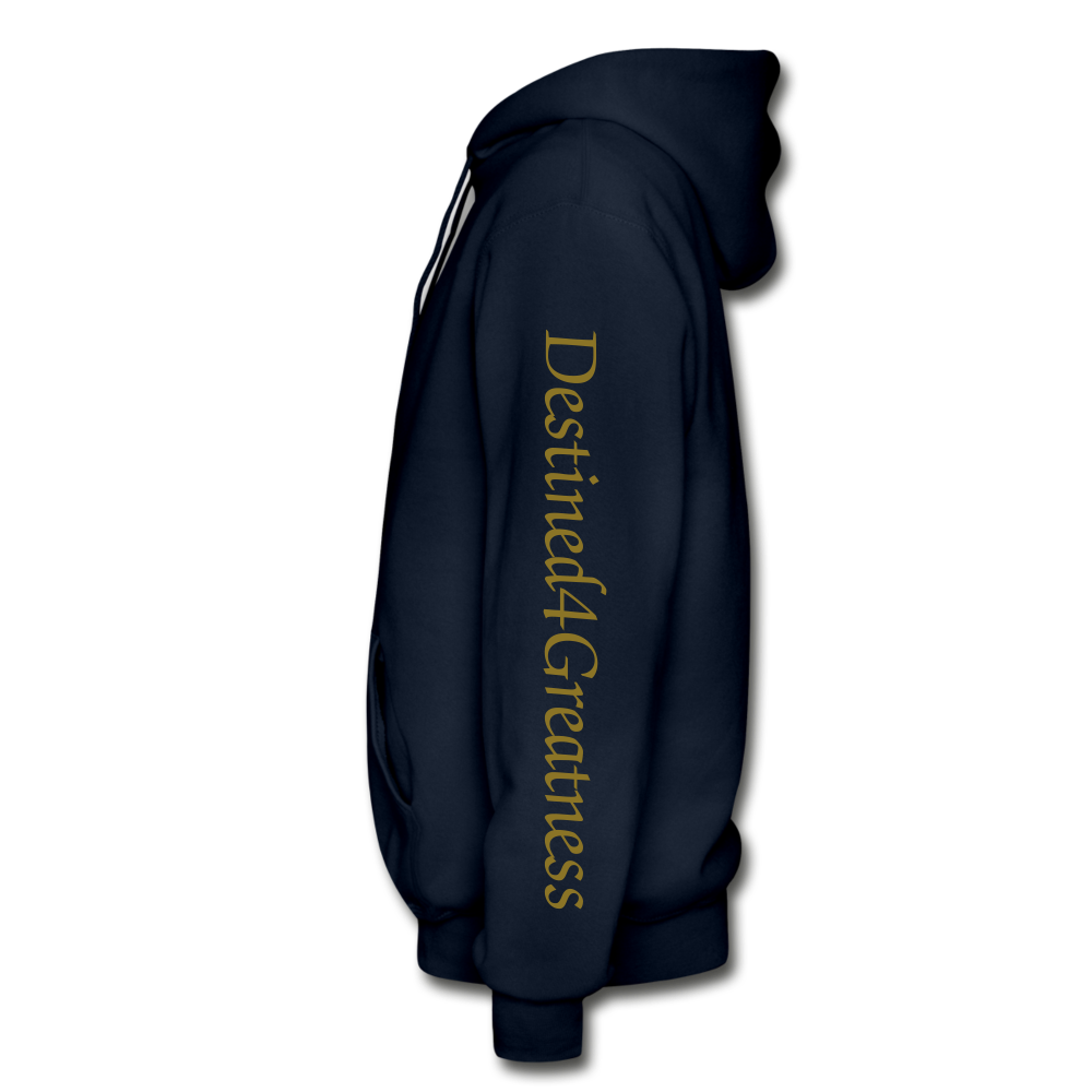 GOLD IAM D4G Zip Hoodie - navy