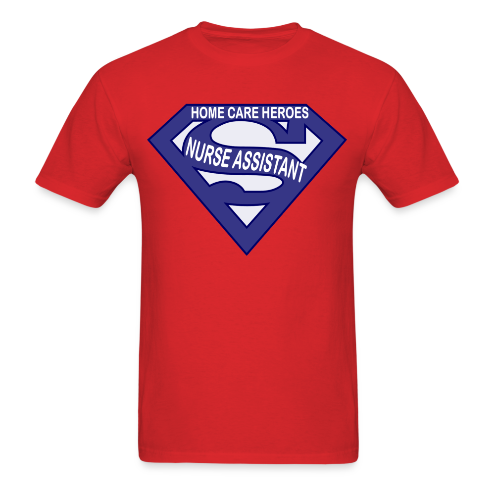 NA Home Care Heroes (Navy Blue) - red