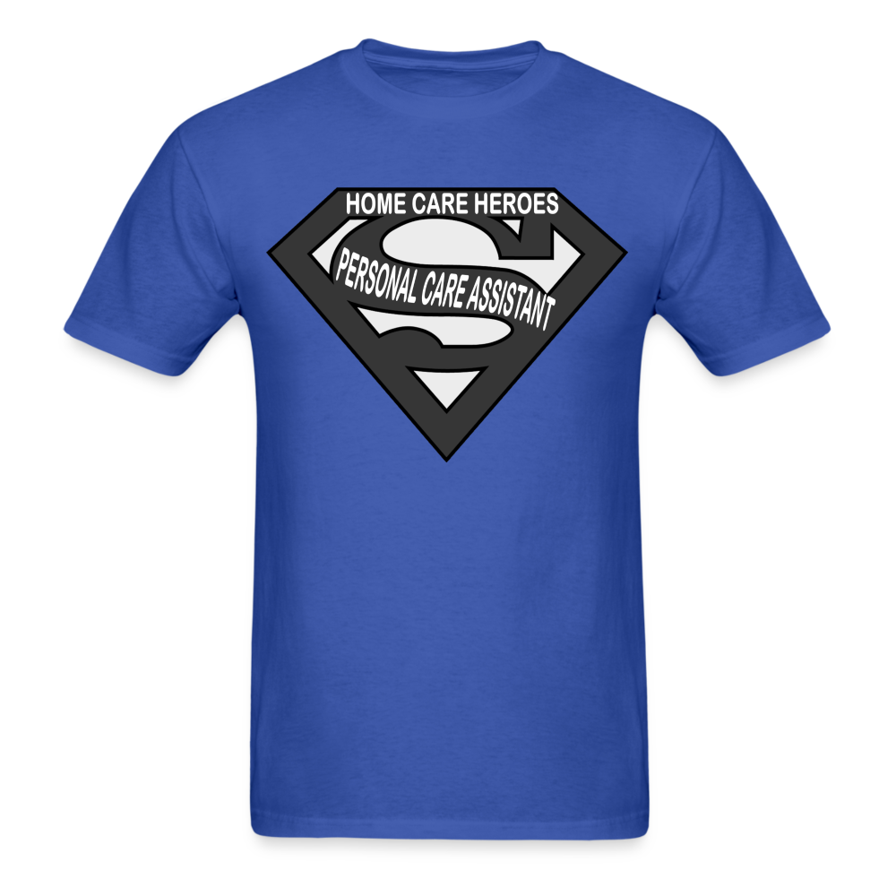 PCA Home Care Heroes (Black) - royal blue