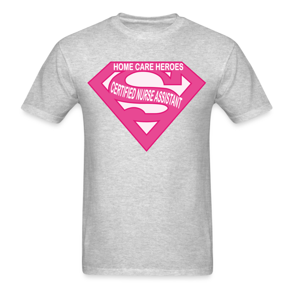 C.N.A Home Care Heroes (Pink) - heather gray