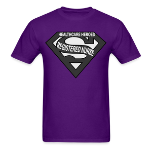 RN Healthcare Heroes (Black) - purple