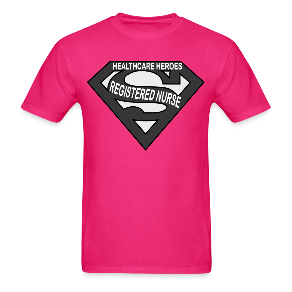 RN Healthcare Heroes (Black) - fuchsia