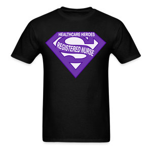 RN Healthcare Heroes (Purple) - black