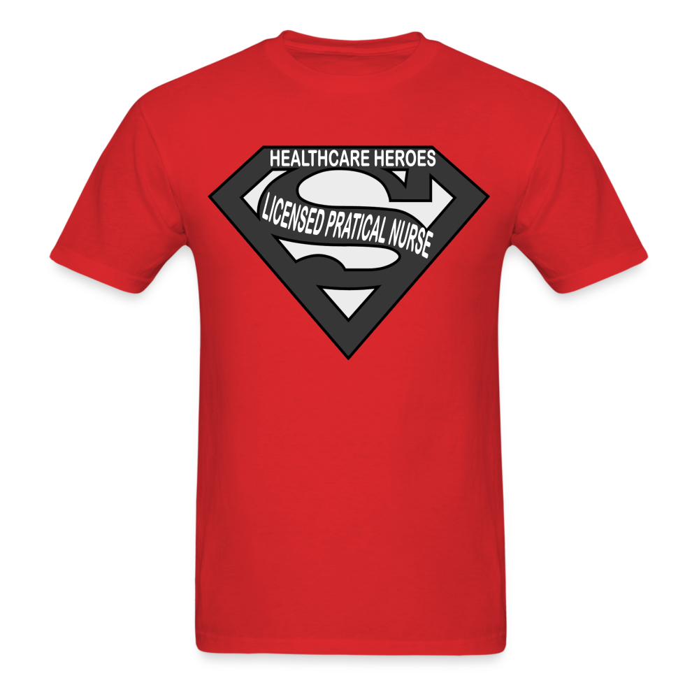 LPN Healthcare Heroes (Black) - red