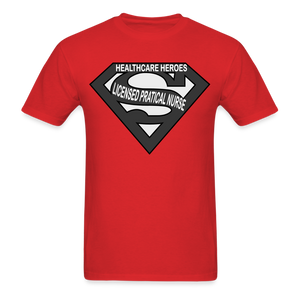 LPN Healthcare Heroes (Black) - red