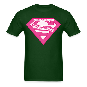 RN Healthcare Heroes (Pink) - forest green