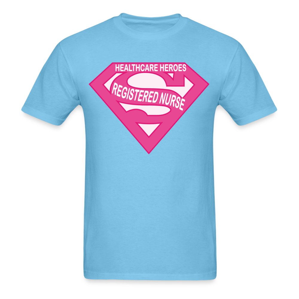 RN Healthcare Heroes (Pink) - aquatic blue