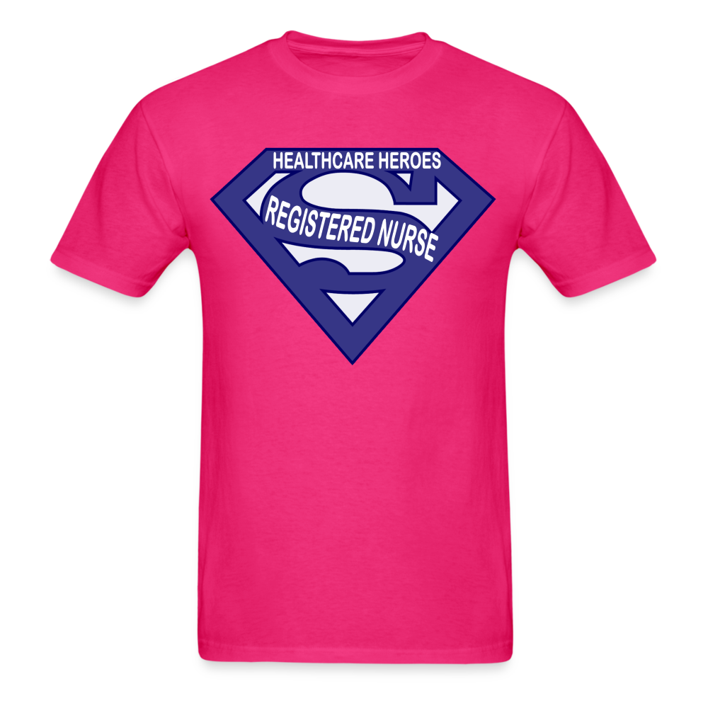 RN Healthcare Heroes (Navy Blue) - fuchsia