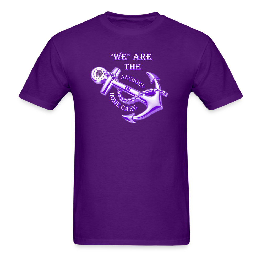 BGHC "ANCHOR" T-Shirt (White Writing) - purple