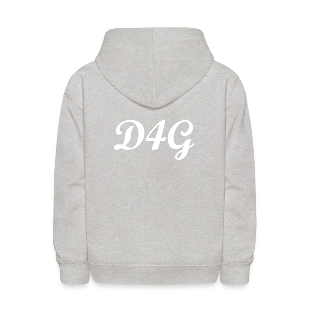 Youth IAM D4G Hoodie - heather gray