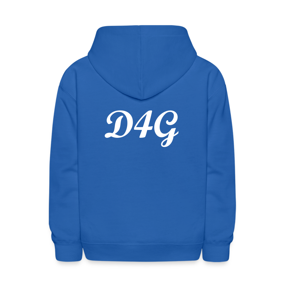 Youth IAM D4G Hoodie - royal blue