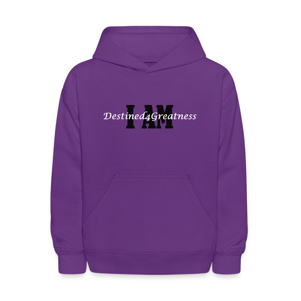 Youth IAM D4G Hoodie - purple