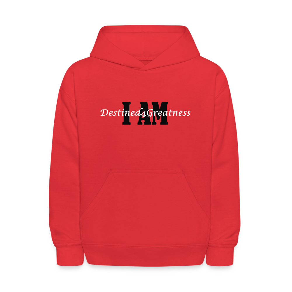 Youth IAM D4G Hoodie - red