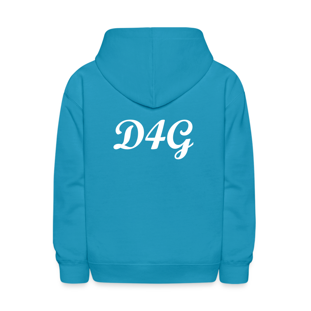 Youth IAM D4G Hoodie - turquoise