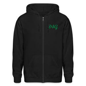 Green IAM D4G Zip Hoodie - black