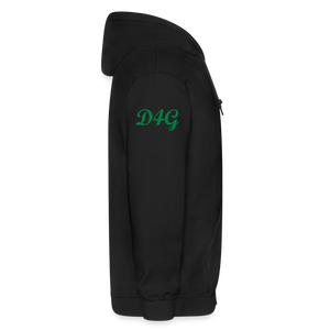 Green IAM D4G Zip Hoodie - black