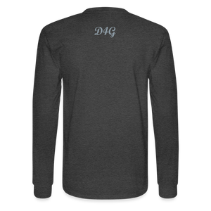 Unisex Silver D4G Long Sleeve T-Shirt - heather black